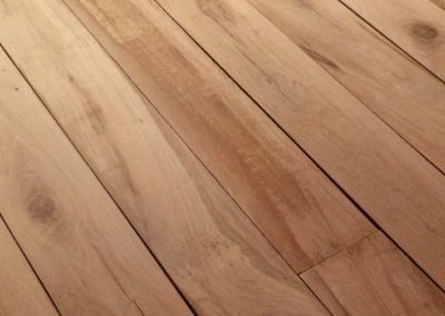 Reclaimed oak flooring